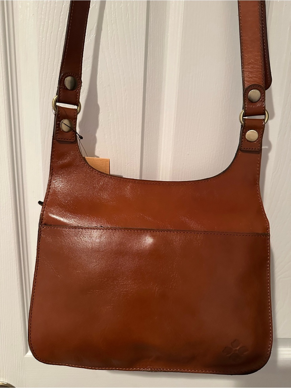Patricia Nash Brown Leather Crossbody Bag - Picture 8 of 8